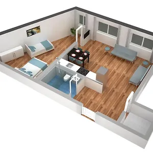  Apartament Hitrental Messe Szwajcaria